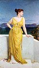 Famous Dress Paintings - Mrs. Charles Kettlewell in Neo-classical Dress